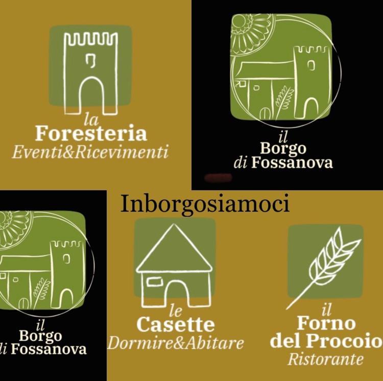Casette Rosse Nel Borgo Medievale Di Fossanova 라티나 외부 사진